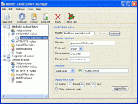 Atomic Subscription Manager 8.00 screenshot. Click to enlarge!