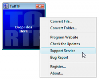 Atrise ToRTF 2.2.3 screenshot. Click to enlarge!