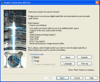 Audio Conversion Wizard 2.0 screenshot. Click to enlarge!