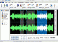 Audio Editor Deluxe 9.1.7 screenshot. Click to enlarge!
