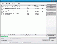 Audio Encoder 2.169 screenshot. Click to enlarge!