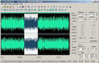 Audio Sound Editor Deluxe 4.7 screenshot. Click to enlarge!