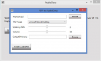 AudioDocs 3.0.1 screenshot. Click to enlarge!