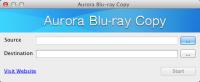 Aurora Blu-ray Copy for Mac 1.0.0 screenshot. Click to enlarge!