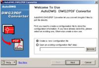Auto DWG to PDF Converter 2.421 screenshot. Click to enlarge!