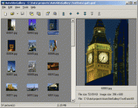 AutoSiteGallery 2.02 screenshot. Click to enlarge!