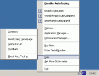 AutoTyping IM Edition 1.3 screenshot. Click to enlarge!