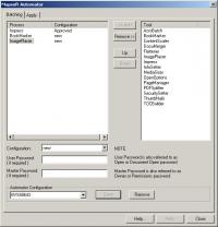 Automator 1.5 screenshot. Click to enlarge!