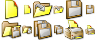 Autumn Icons (Small and Large edition) 1.0 screenshot. Click to enlarge!