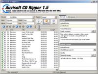 Auvisoft CD Ripper 1.50 screenshot. Click to enlarge!