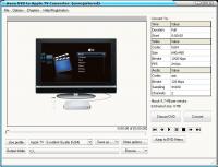 Avex DVD to Apple TV Converter 4.0 screenshot. Click to enlarge!
