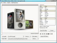 Avex DVD to Zune Video Suite 4.0 screenshot. Click to enlarge!