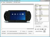 Avex PSP Video Converter 4.0 screenshot. Click to enlarge!