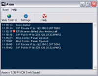 Axon Virtual PBx System 2.22 screenshot. Click to enlarge!