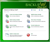 Backup Dwarf 2.51 screenshot. Click to enlarge!