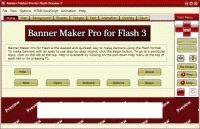 Banner Maker Pro for Flash 3.06 screenshot. Click to enlarge!