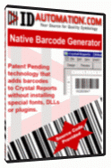 Barcode Generator for Crystal Reports 9.08 screenshot. Click to enlarge!