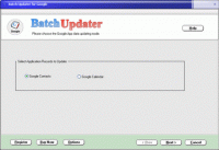 Batch Updater for Google 2.0.1100 screenshot. Click to enlarge!