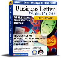 Best Business Letters 1.0 screenshot. Click to enlarge!