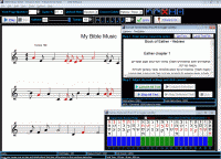 Bible Music Writer 1.3.0.1 screenshot. Click to enlarge!