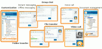 BigAnt LAN Messenger 2.70 screenshot. Click to enlarge!