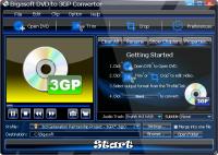 Bigasoft DVD to 3GP Converter 1.7.6.4074 screenshot. Click to enlarge!
