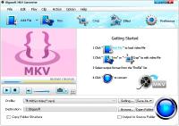 Bigasoft MKV Converter 3.7.44.4896 screenshot. Click to enlarge!