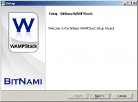 BitNami WAMPStack 5.4.10 screenshot. Click to enlarge!