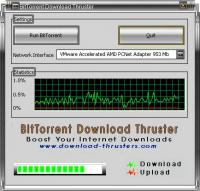 BitTorrent Download Thruster 3.7.0 screenshot. Click to enlarge!