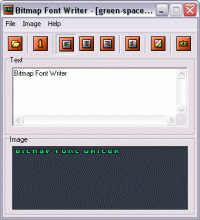 Bitmap Font Writer 1.3 screenshot. Click to enlarge!