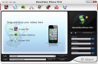 BlazeVideo iPhone Flick 4.0.0.4 screenshot. Click to enlarge!