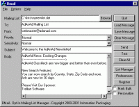 Bmail PRO 1.08 screenshot. Click to enlarge!