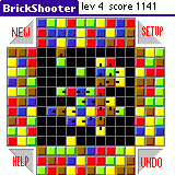 BrickShooter for Palm 2.0.1 screenshot. Click to enlarge!