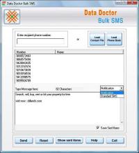 Bulk SMS Sender Software 2.0.1.5 screenshot. Click to enlarge!
