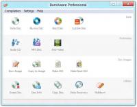 BurnAware Professional 10 screenshot. Click to enlarge!