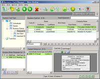 Business Card Manager 2.5.1 screenshot. Click to enlarge!