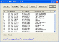CC Get MAC Address 2.2 screenshot. Click to enlarge!