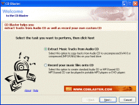 CD Blaster 1.8 screenshot. Click to enlarge!