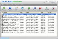 CD To WAV Converter 1.00.1 screenshot. Click to enlarge!