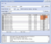 CD to WMA MP3 Ripper 1.60 screenshot. Click to enlarge!