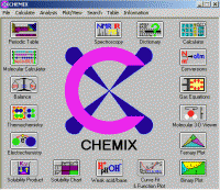 CHEMIX School 3.60 screenshot. Click to enlarge!
