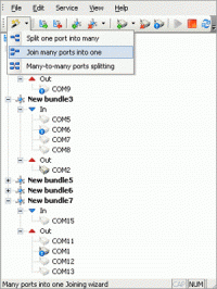 COM Port Splitter 3.5 screenshot. Click to enlarge!