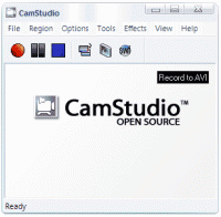 CamStudio 2.7.4 r354 screenshot. Click to enlarge!