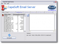 CapeSoft Email Server 4.2.0 screenshot. Click to enlarge!