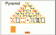 Cards Pyramid online game 08.09.20 screenshot. Click to enlarge!