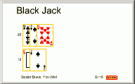 Cards blackjack 1 screenshot. Click to enlarge!