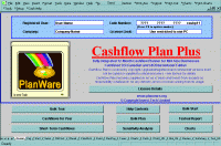 Cashflow Plan Ultra 1.31 screenshot. Click to enlarge!