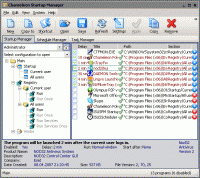 Chameleon Startup Manager 2.65 screenshot. Click to enlarge!