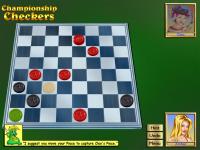 Championship Checkers for Windows 7.50 screenshot. Click to enlarge!