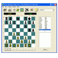 Chess Opening Trainer 1.1 screenshot. Click to enlarge!